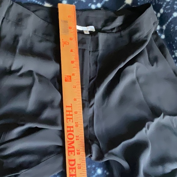 CULTURE Black Silk Pantsuit in Size L (Jacket/Top) & 6 (Pants), Preowned - Picture 14 of 16